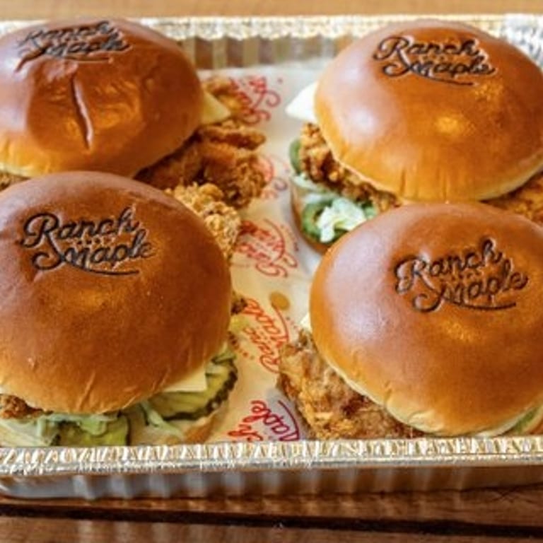 Fried Chicken Sandwich Delight