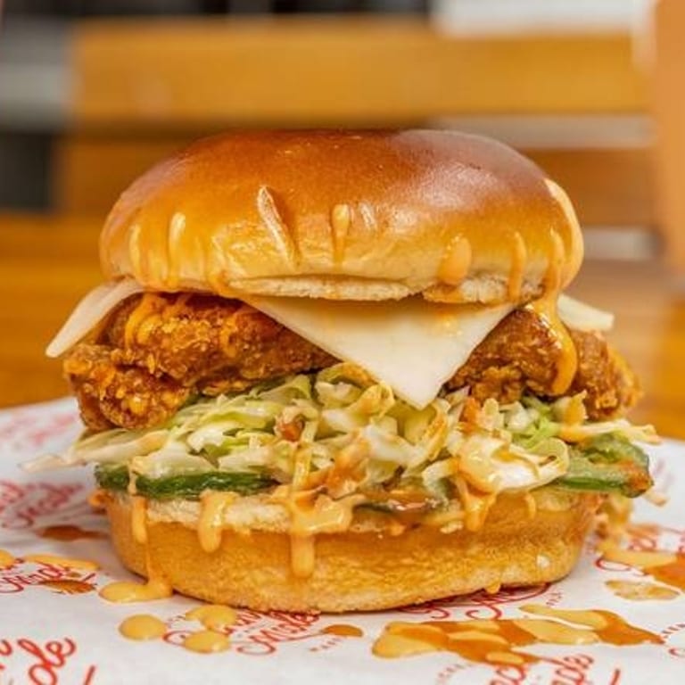 Fried Chicken Sandwich Delight